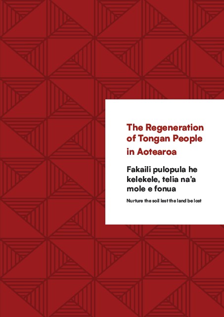 The Tongan Community Plan 2025 HERO